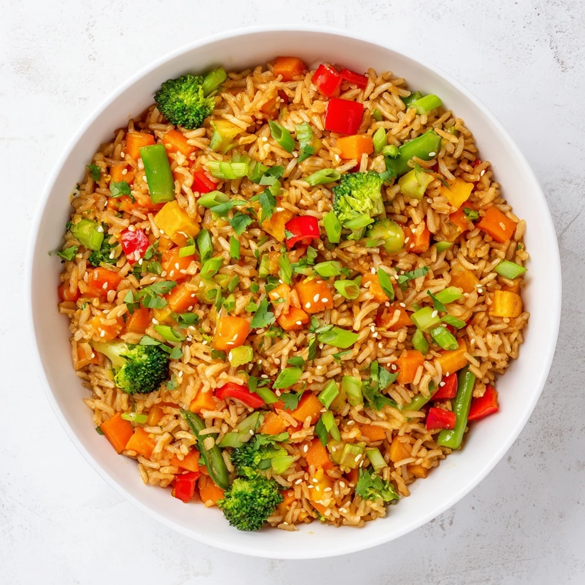Crispy Vegetable Fried Rice