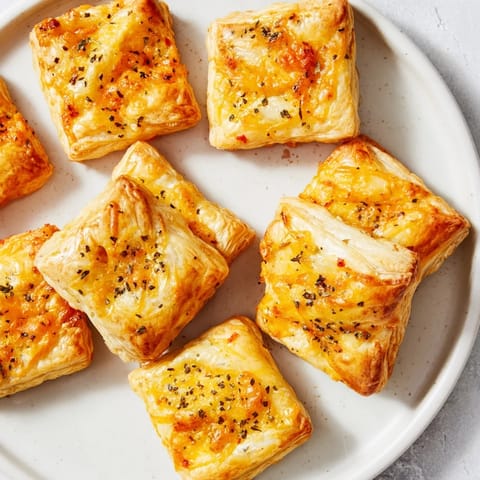 Cheese and Spice Puff Bites
