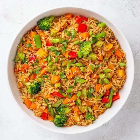 Crispy Vegetable Fried Rice