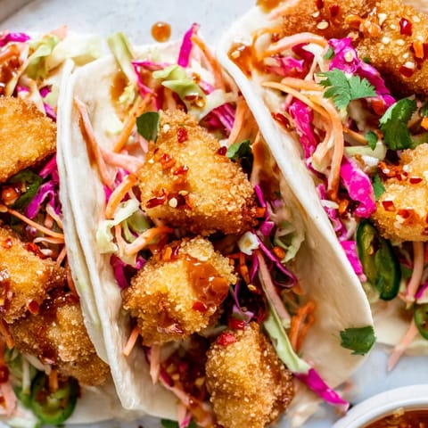 Hot Honey Chicken Tacos
