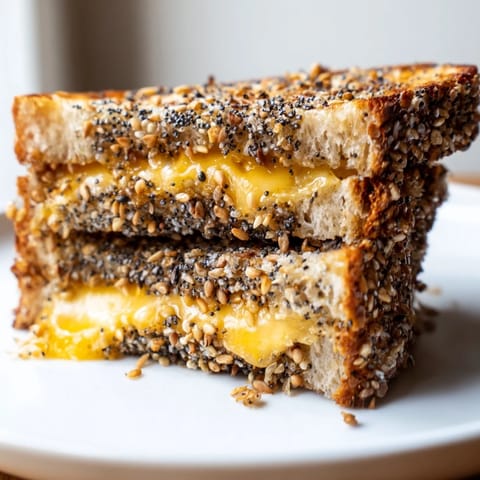 Everything Bagel Grilled Cheese