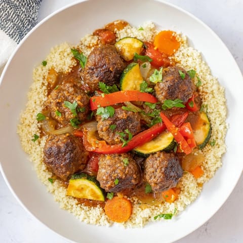North African Couscous Kefta