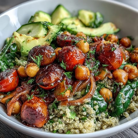 Lemon Vinaigrette Grain Bowls