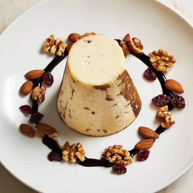 Enjoy this elegant The Sundial cheese platter: Roasted nuts and balsamic glaze make it delicious.