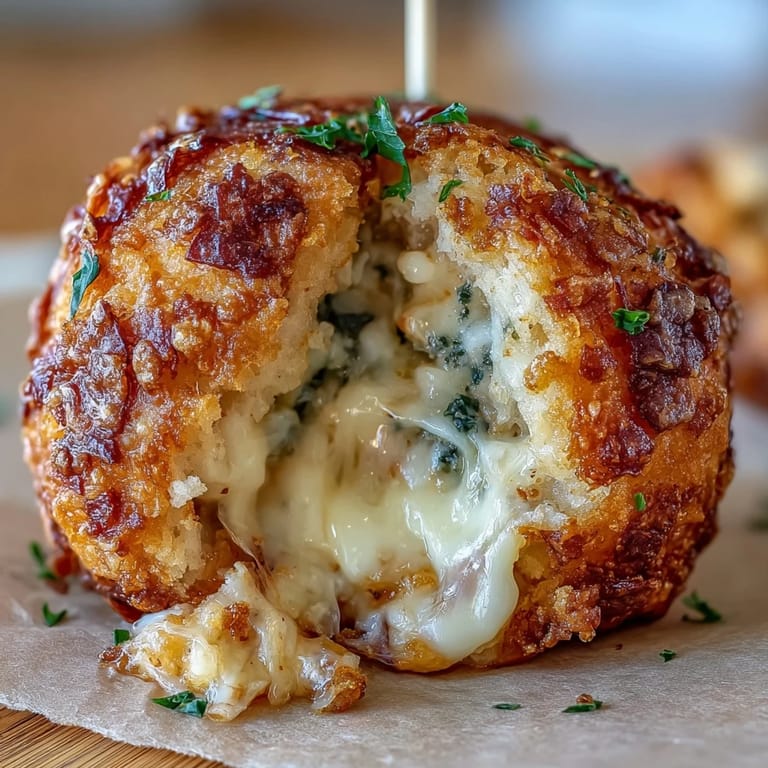 Delightful Derby Party Olive Cheese Balls, a flavorful appetizer ready to serve.
