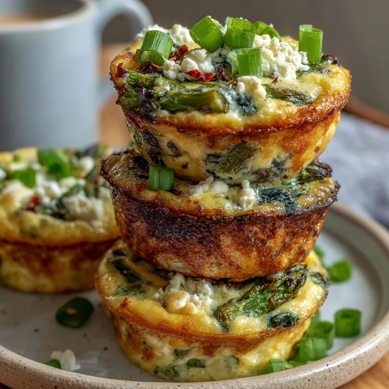 Delicious Spring Frittata Muffins, a perfect healthy breakfast bite.