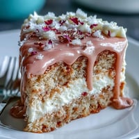 Bridal Shower Rosé Velvet Cake: elegant pink cake with shimmering gold drip.